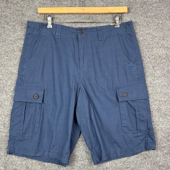 urban pipeline Shorts New Urban Pipeline Blue Cargo Classic Length Shorts Mens 36 Cotton